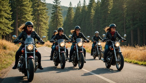 Brooaap et les femmes motardes : une communauté qui roule